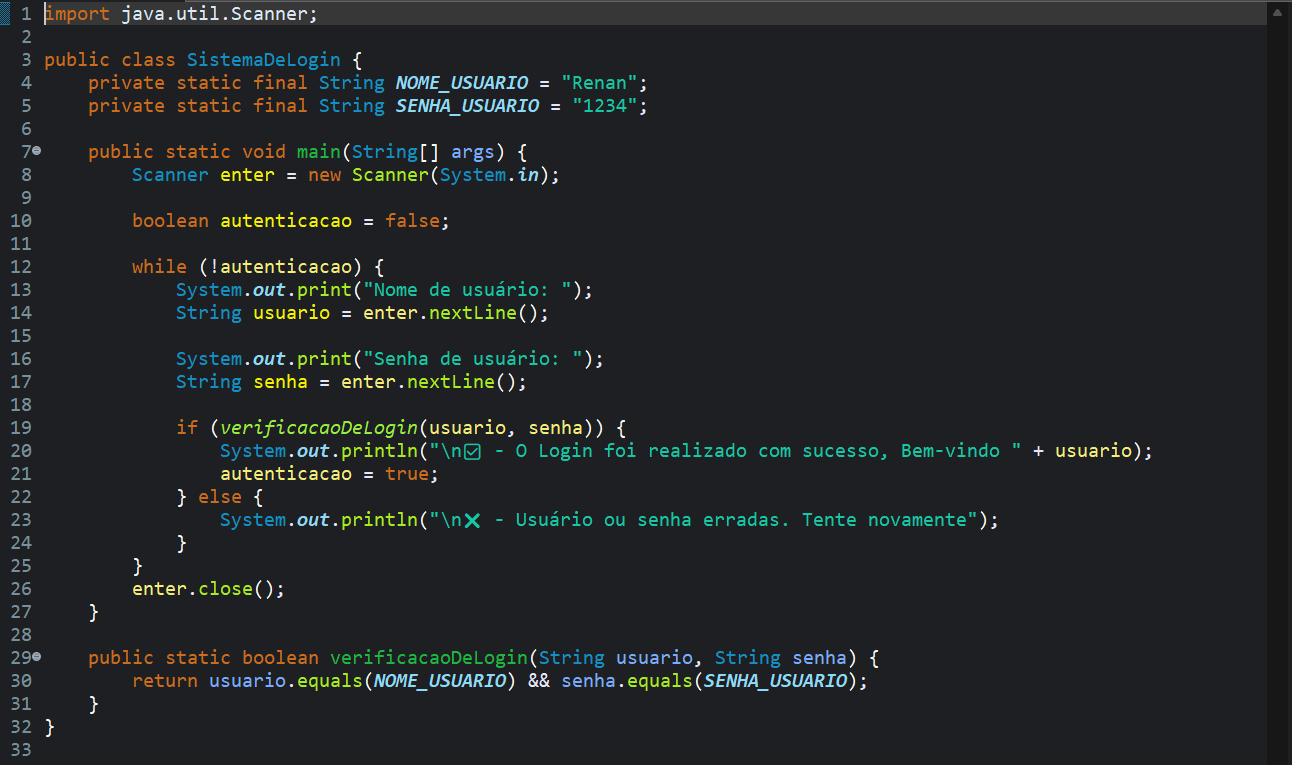 Java Form